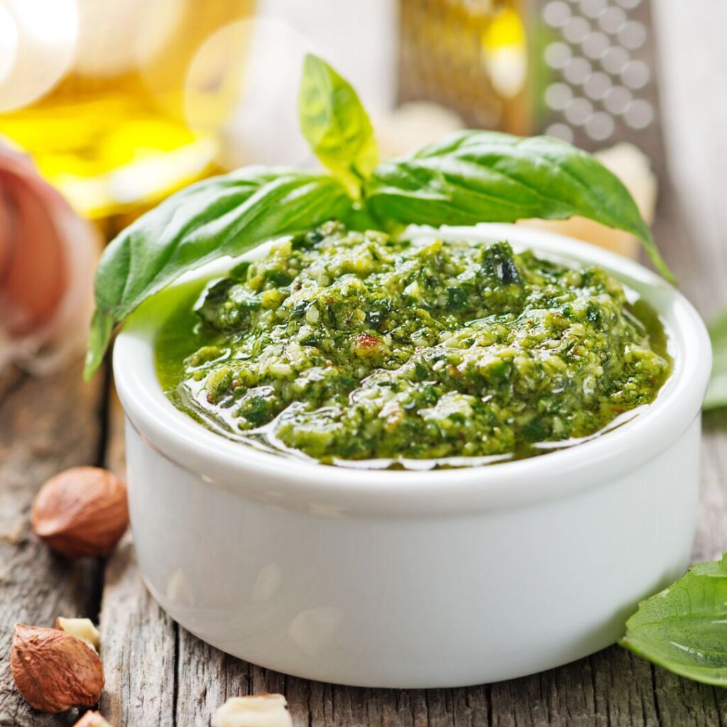 11-pesto-with-pine-nuts-white-bowl-basil