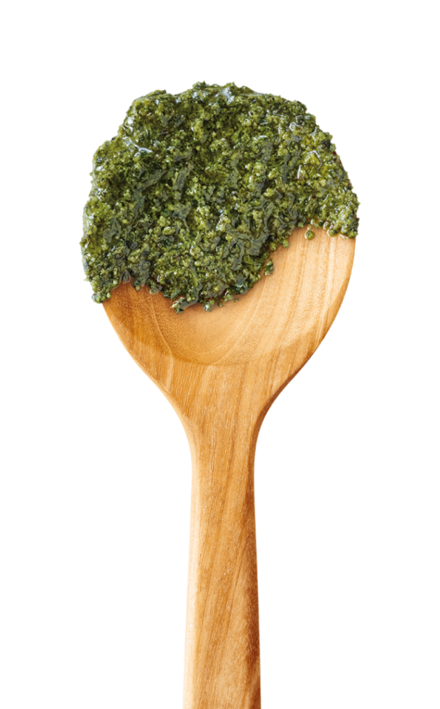 Spoon with Pesto Supreme