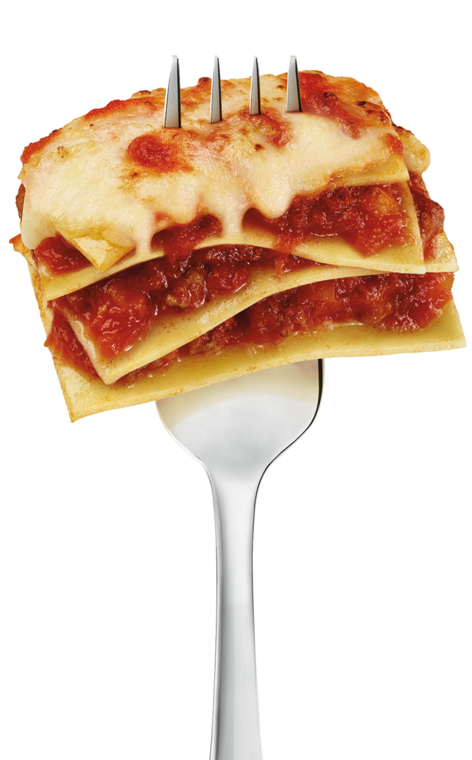 Fork with Lasagna Sheets - Pre-Cooked