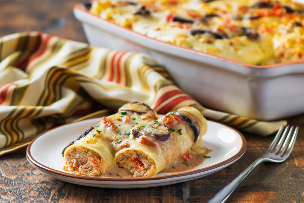 chicken_and_proscuitto_cannelloni_with_mushroom-Traditional Italian Menus Made Easy blog