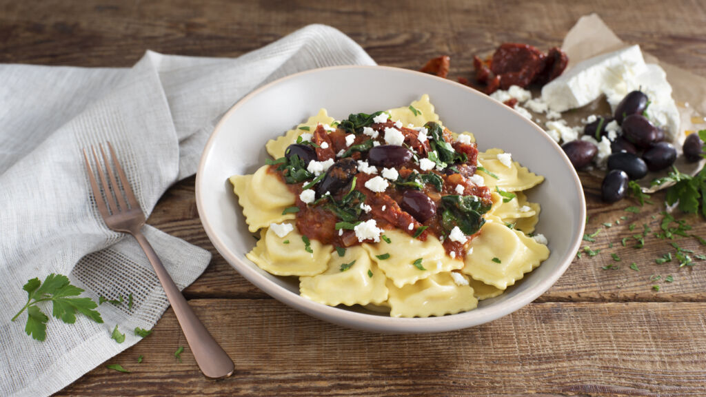 Mediterranean Mushroom Lovers Ravioli - 