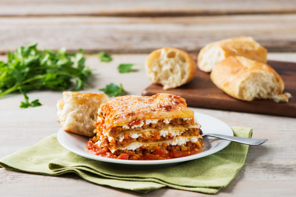 old_fashioned_lasagna-Creative Menus: Twists on Classic Italian Dishes blog-Traditional Italian Menus Made Easy
